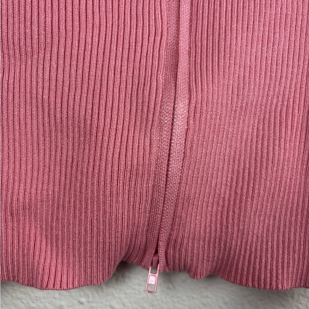 ReoRia Pink Ribbed Sweater - Picture 4 of 6